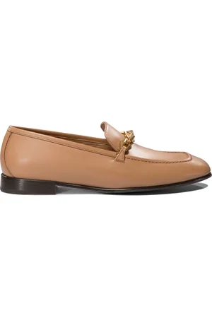 Jimmy Choo Diamond Tilda Loafers & Slippers Beige