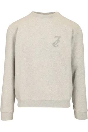 Jacob Cohen Crewneck Cotton Sweatshirt Knitwear Grey