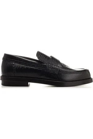 Alexander McQueen Classic Loafer Lace-Up Shoes Black