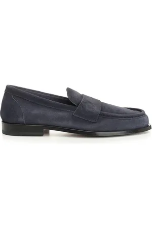 Corvari Suede Moccasin Scarpe Basse Blue