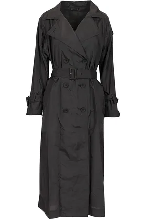 TATRAS Ligaris Trench Nylon Taffeta Beige Coats Black