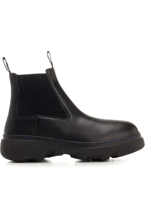 Burberry Chelsea Creeper Boots Black