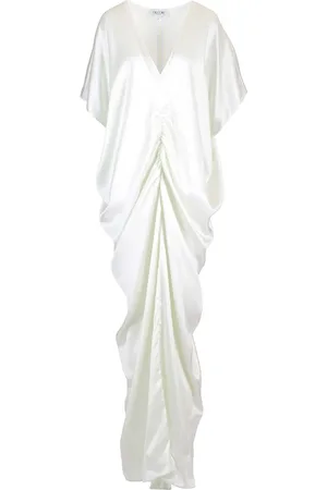 DEL CORE Kaftan Dress Dresses White