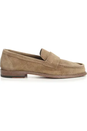 Corvari Suede Moccasin Scarpe Basse Beige