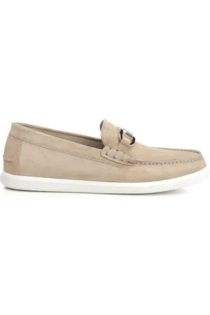 Fendi O Lace-Up Shoes Beige