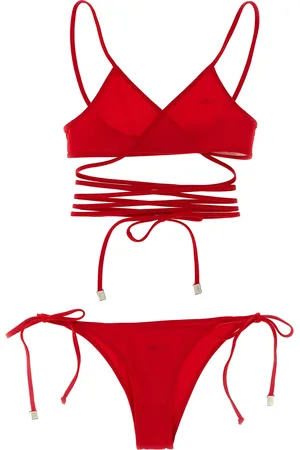 The Attico Estate Meravigliosa Beachwear Red
