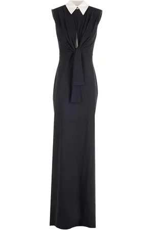 DEL CORE Cut Out Gown Dress Dresses Blue