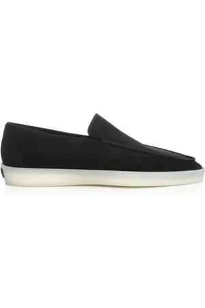 FEAR OF GOD Suede Loafer With Rubber Sole Scarpe Basse Black