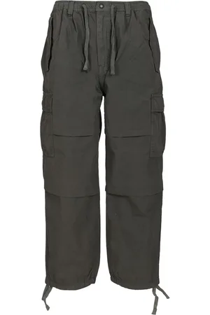 AMISH Cargo Trousers Black