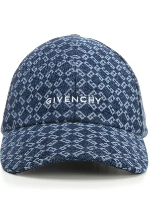 Givenchy Monogram 72 Denim Cap Hats Blue