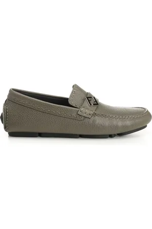 Fendi Driver Ff Squared Scarpe Basse Green