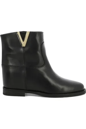 Via Roma Santa Monica Ankle Boots Black