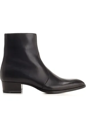 Saint Laurent Wyatt Chelsea 40 Boots Black