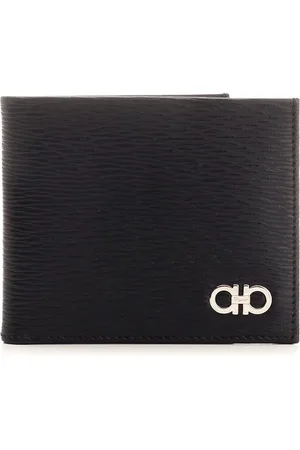 Salvatore Ferragamo Gancini Wallet Wallets Black