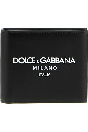 Dolce & Gabbana Logo Print Wallet Wallets And Card Holders White/