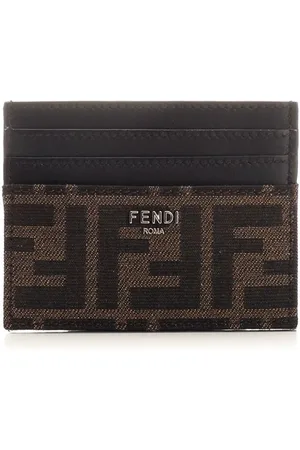 Fendi Cardholder Wallets Black