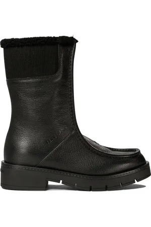 Salvatore Ferragamo Montse Fur Ankle Boots