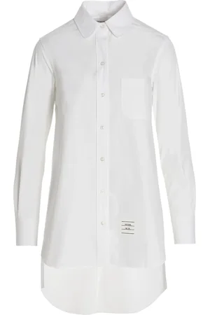Thom Browne Open Back Shirt And Blouse