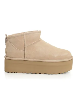 UGG Ultra Mini Platform Boots Beige