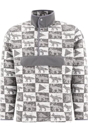 and wander X Maison Kitsuné Sweatshirts Grey
