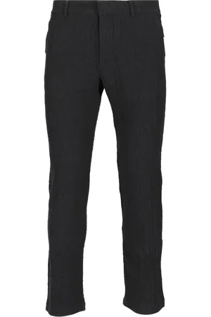 BARENA Pantalone Dosana Ruvio Cotone Lino Lycra Trousers Blue