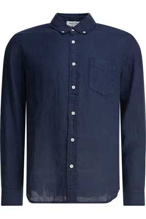 ALEX MILL Shirts Blue