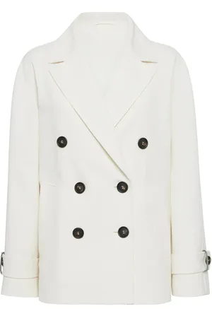Brunello Cucinelli White Coats