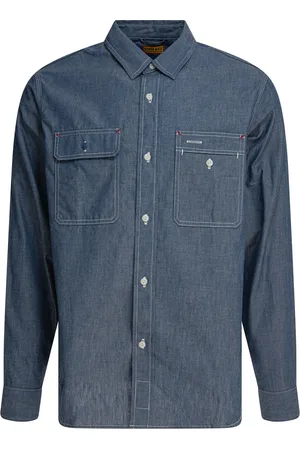 HUMAN MADE Shirts Blue