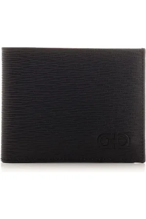 Salvatore Ferragamo Gancini Wallet Wallets Black