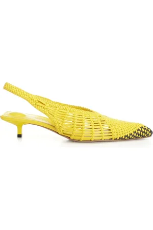 Jacquemus The Cubisto Bananas Pumps Yellow