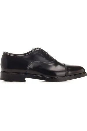 Corvari Classic Oxford Shoe Lace-Up Shoes Black