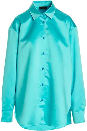 The Andamane Georgiana Shirt And Blouse Light Blue