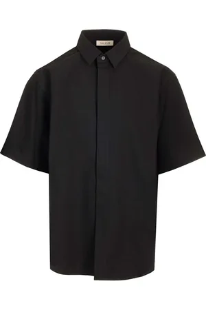 FEAR OF GOD Short Sleeve Oxford Shirt Shirts Black