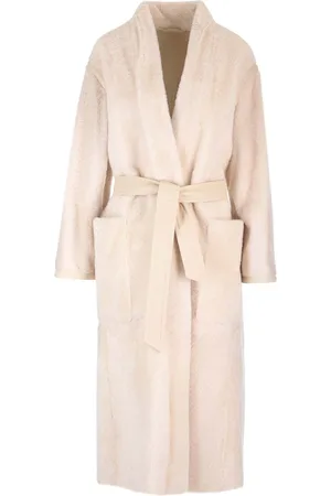 Max Mara Glassa Coats White
