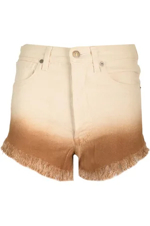 Alanui Denim Shorts Trousers White