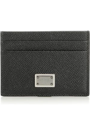 Dolce & Gabbana Leather Card Holder Small Leather Goods Black