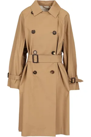 Max mara the cube Midi Trench Coat Coats Beige