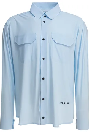 GR10K Shirts Light Blue
