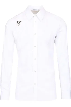 Alexander McQueen Harness Shirts White