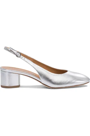 Aeyde Romy Heeled Shoes Silver