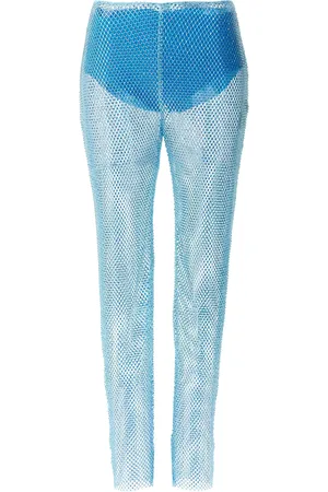 GIUSEPPE DI MORABITO Sequin Mesh Pants
