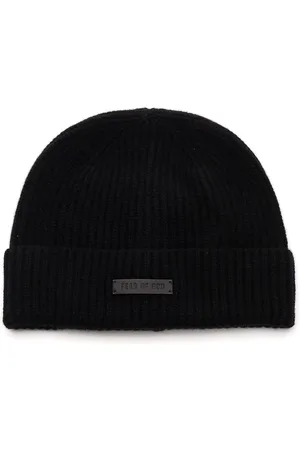 FEAR OF GOD Cashmere Beanie Hats Black