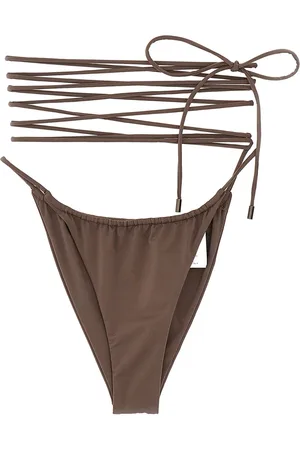 Saint Laurent Lacing Bikini Briefs Beachwear