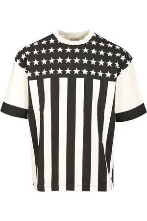 AMISH Dan Sablon T-Shirt Black