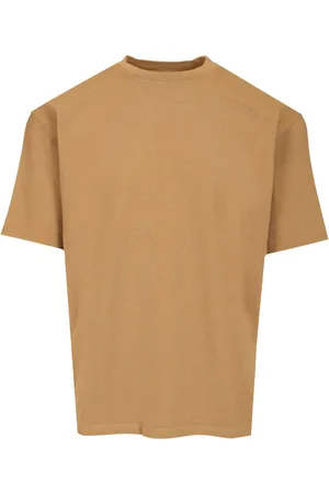 AMISH Cotton Jersey T-Shirt Brown