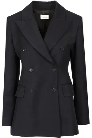 P.A.R.O.S.H. Double-Breasted Blazer Jackets Blue
