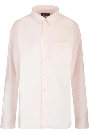 A.P.C. Chemise Boyfriend Brodee Shirts Rose
