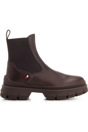 Moncler Chelsea Boots Brown
