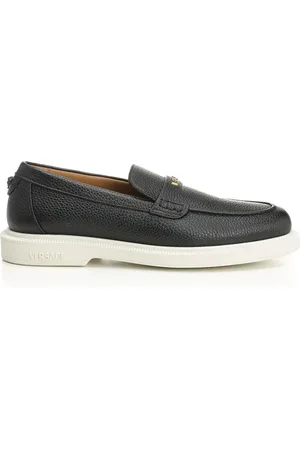 VERSACE Giuliano Loafers Black