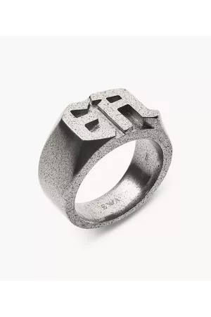 Emporio Armani Men's Stainless Steel Cocktail Ring